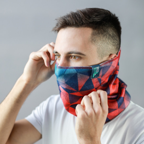 Бафф из тонкого флиса, спортивный Бафф из тонкого флиса, спортивный